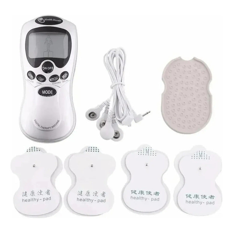 Gimnasia Pasiva 4 Electrodos para Electroestimulación 110V