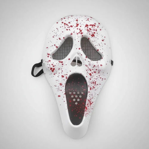 Máscara Ghost Face Scream Halloween Sangrienta Terror
