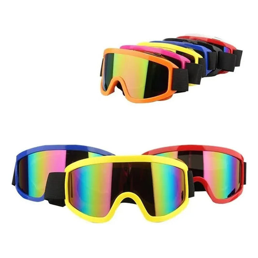 Gafas de Motocross y Esquí Protección Tornasol Amarillo