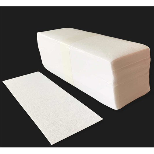 100 Bandas Depilatorias de Papel 20x9cm - Paquete de 100