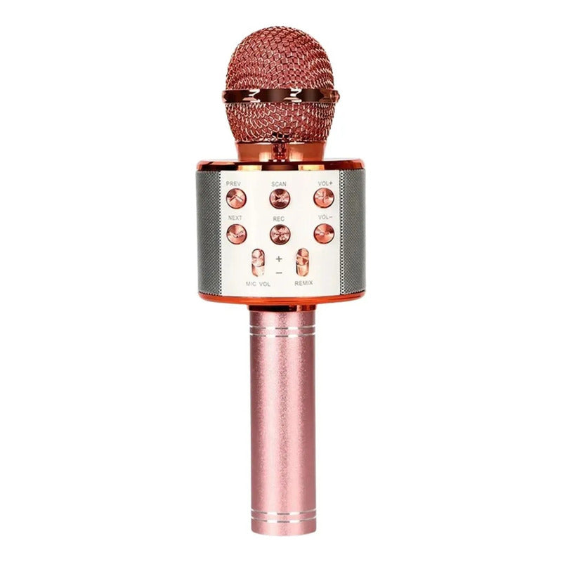 Micrófono Bluetooth WS 858 Karaoke - Diversión Inalámbrica
