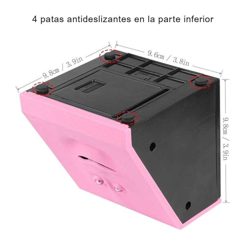 Alcancía Robot Monedero Rosa - Divertido Ahorro para Niños