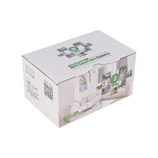 Cámara WiFi Inteligente V380 Pro Blanco - Visión 360°