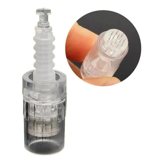 Agujas Repuesto Derma Pen Antiarrugas #12 para Cuidado Facial