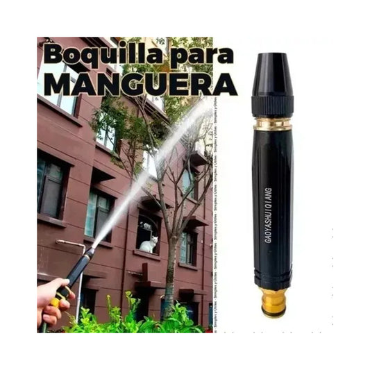 Boquilla de Alta Presión para Manguera de Jardín y Limpieza