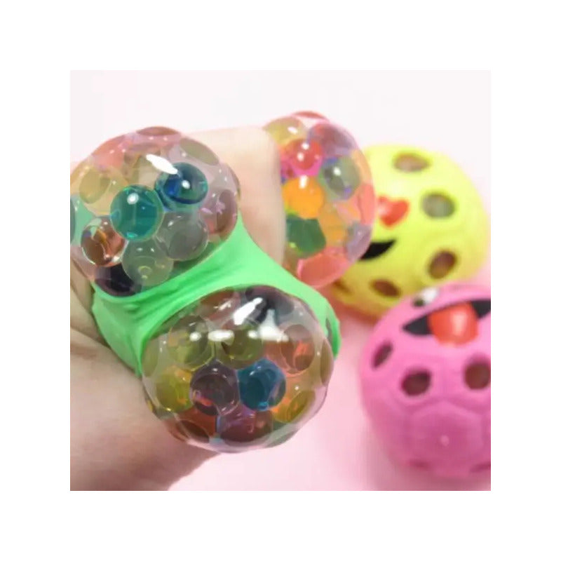 Bolas Antiestrés Sensoriales Emojis - Paquete de 2