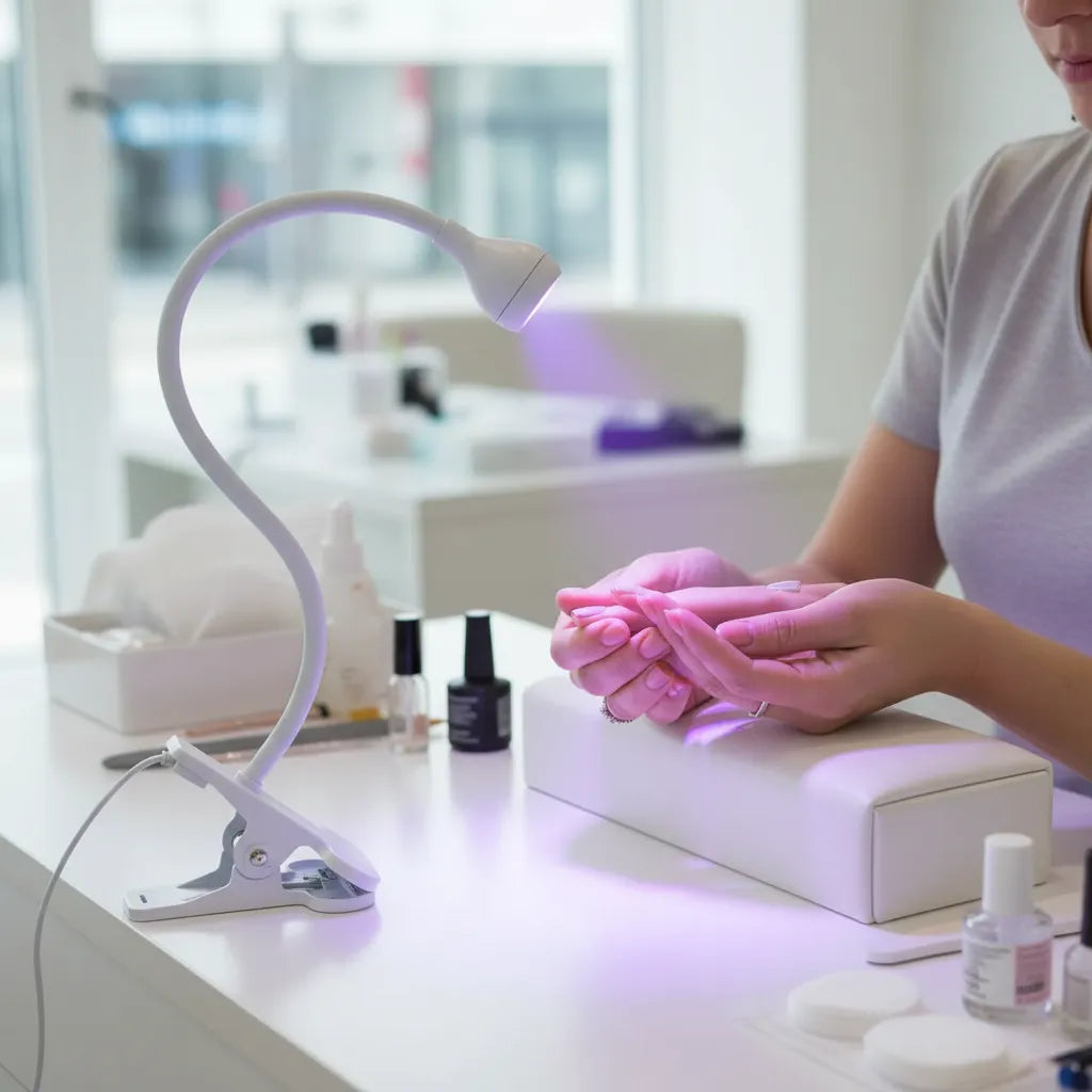 Lámpara Uv Para Uñas Press On Con Clip Flexible Usb