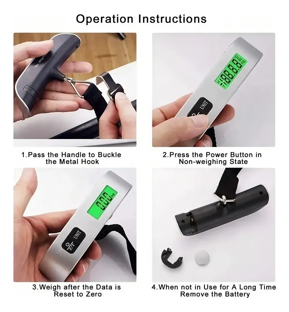 Combo Viajero Báscula Equipaje Y Adaptador Universal