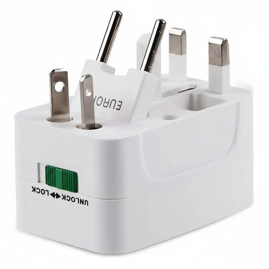Combo Viajero Báscula Equipaje Y Adaptador Universal