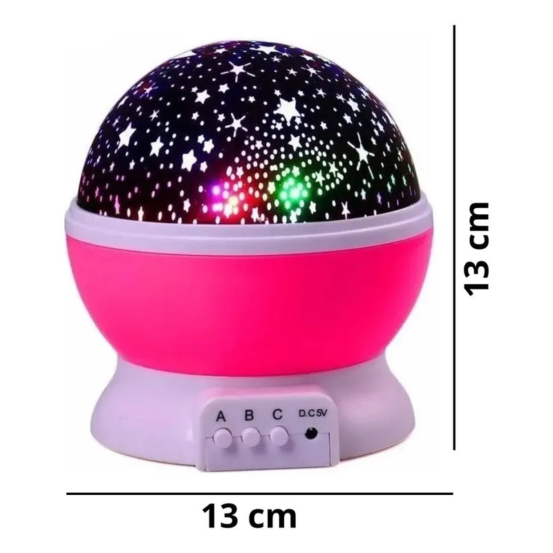 Lámpara Proyector de Estrellas Giratorio Cielo Nocturno