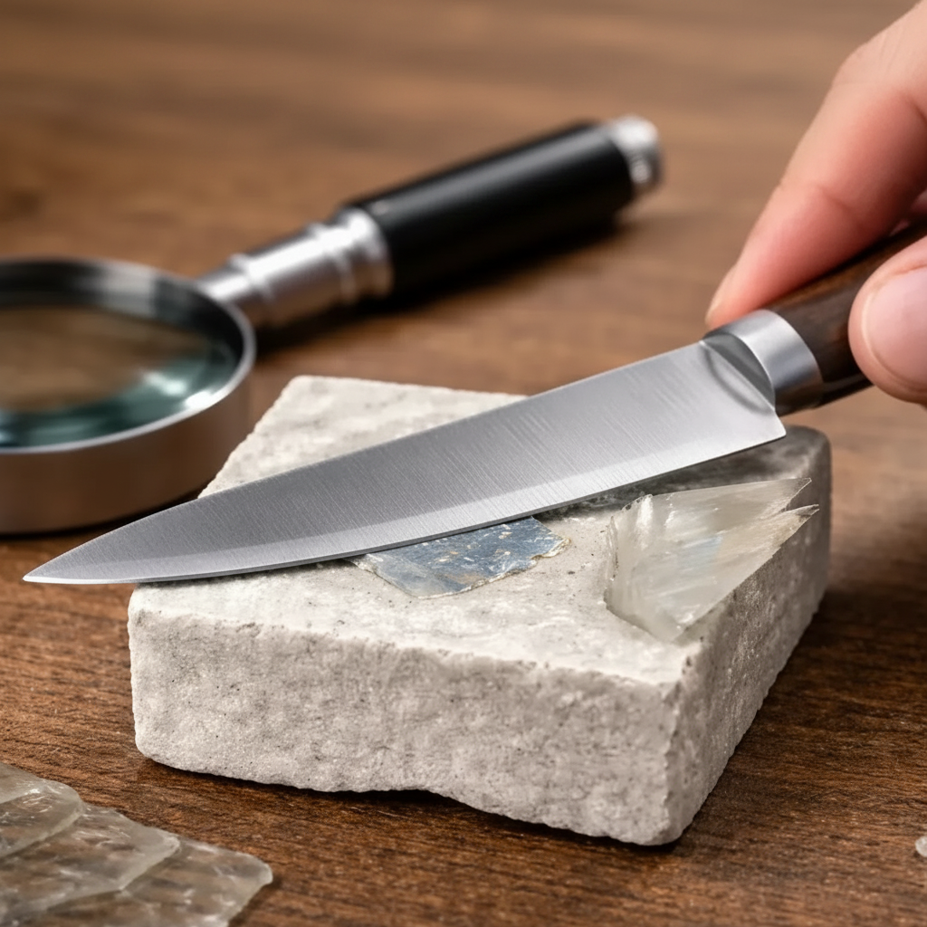 Piedra Afiladora Manual para Cuchillos de Cocina