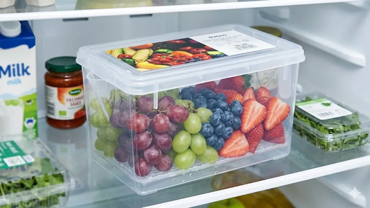 Contenedor Organizador Plástico de 4.5 Litros para Alimentos
