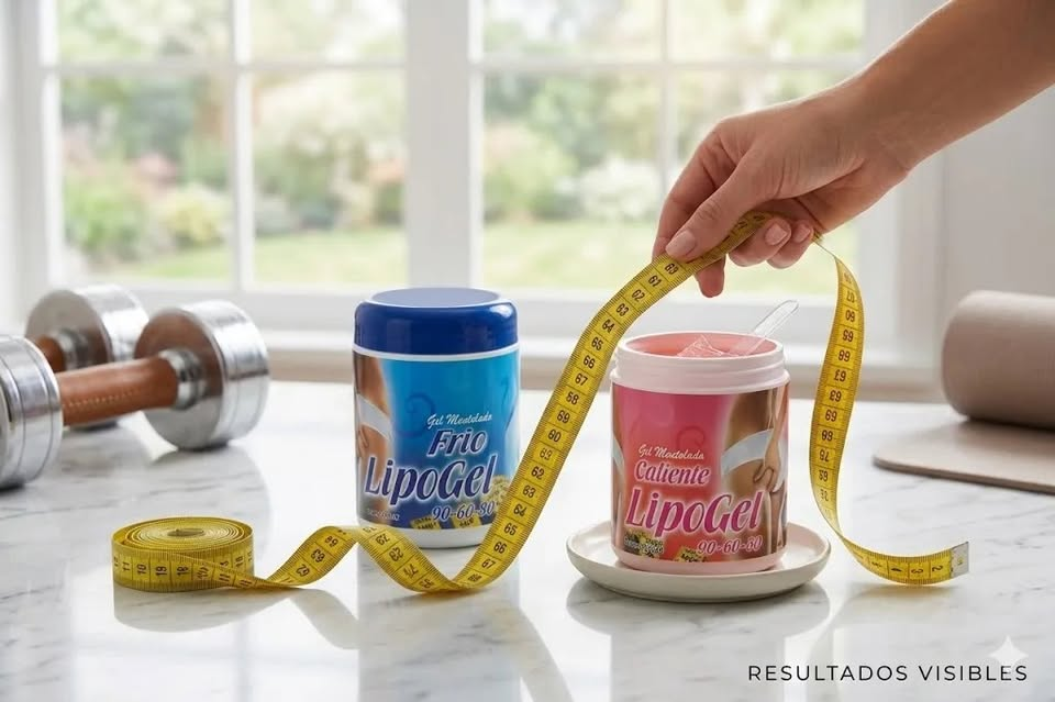 Kit Gel Reductor Frío y Caliente con Cinta Métrica para el Cuerpo