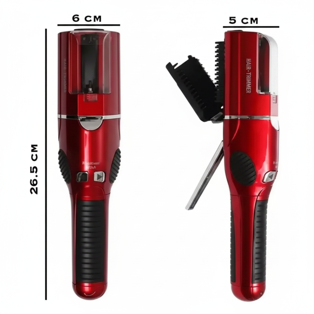 Cepillo Quita Horquilla Portátil para Cuidado del Cabello