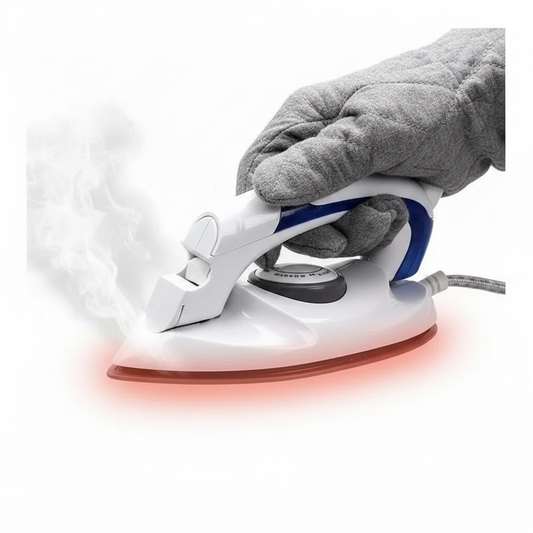 Mini Plancha Vapor Viaje Tushop Soarin 700w Plegable Antiadh Blanco