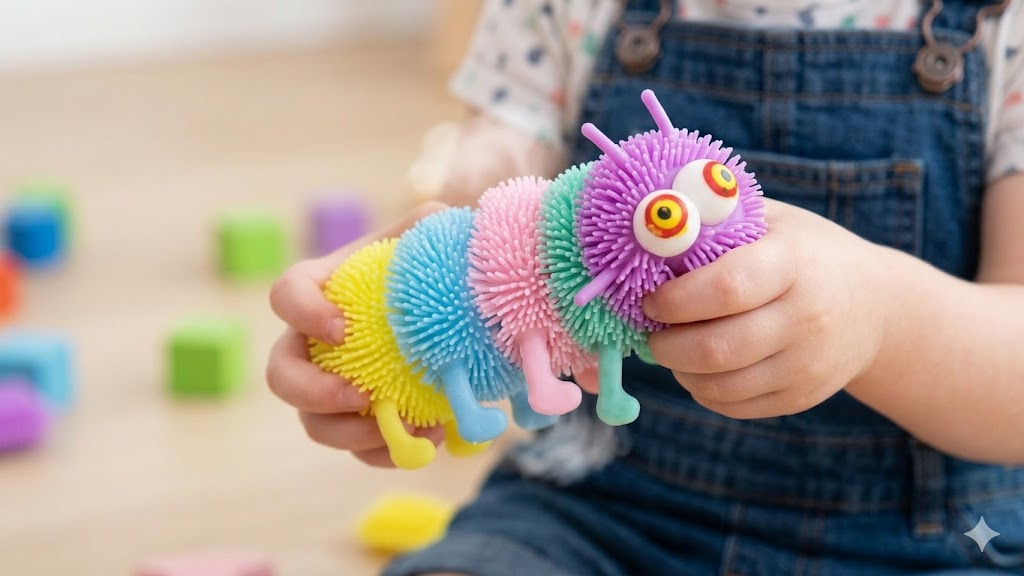 Squishy Juguete Bolitron Gusano Cien Pies