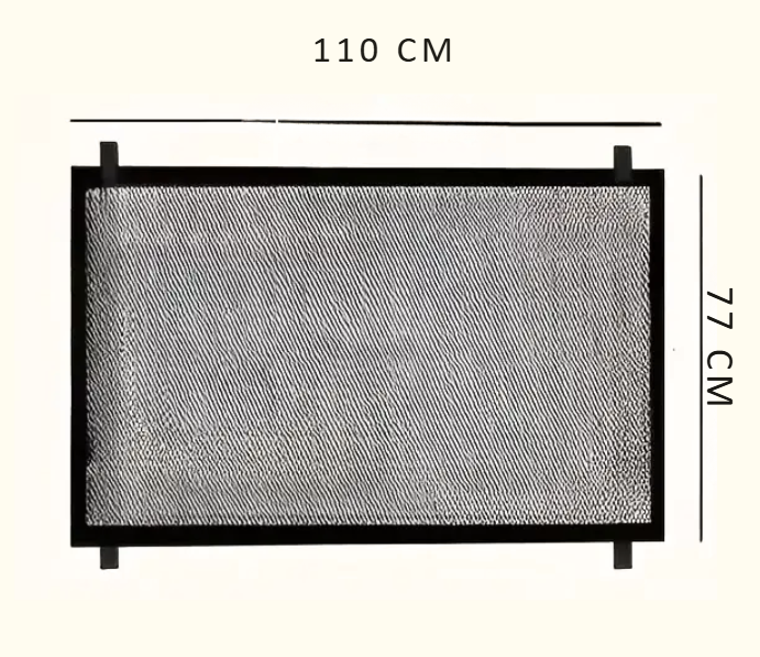 Malla de Seguridad para Mascotas 110 x 77 cm – Negra