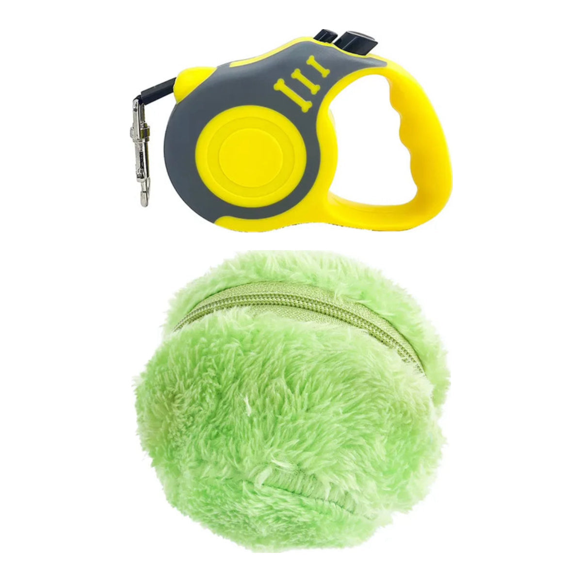 Correa Retráctil 5M + Pelota Eléctrica Interactiva 4 Forros