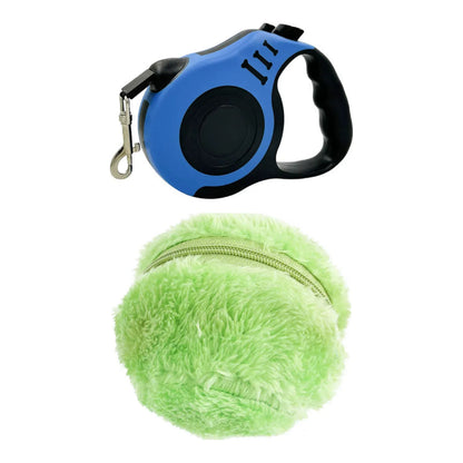 Correa Retráctil 5M + Pelota Eléctrica Interactiva 4 Forros