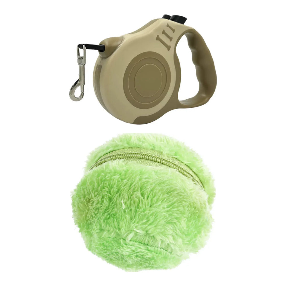 Correa Retráctil 5M + Pelota Eléctrica Interactiva 4 Forros