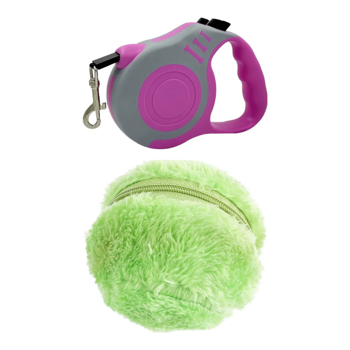 Correa Retráctil 5M + Pelota Eléctrica Interactiva 4 Forros