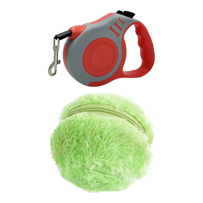 Correa Retráctil 5M + Pelota Eléctrica Interactiva 4 Forros