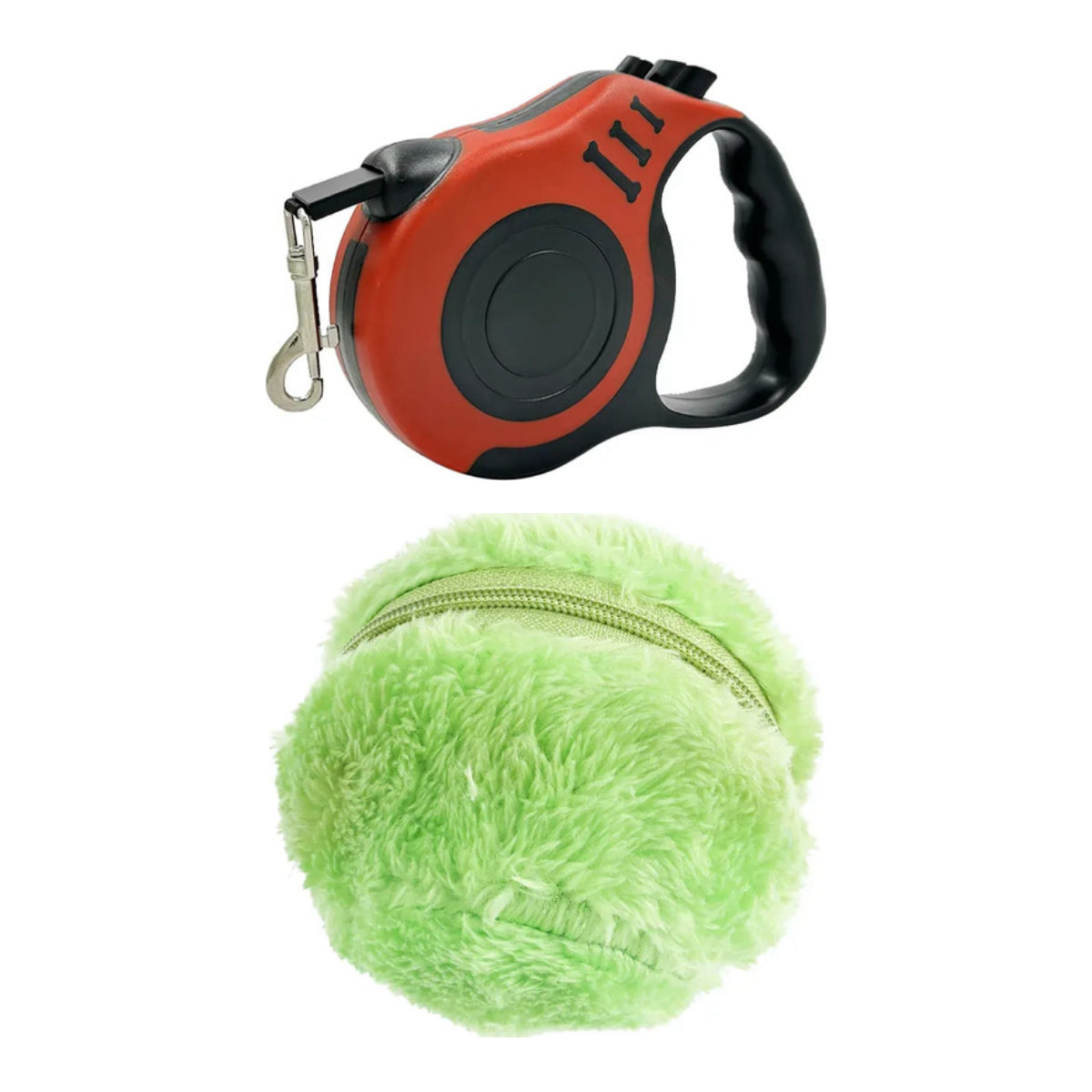 Correa Retráctil 5M + Pelota Eléctrica Interactiva 4 Forros