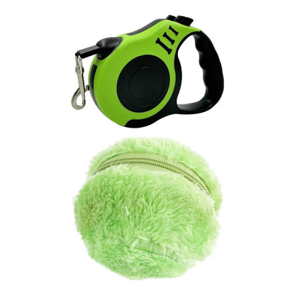 Correa Retráctil 5M + Pelota Eléctrica Interactiva 4 Forros