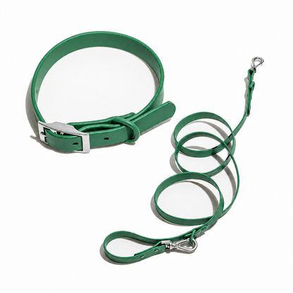 Conjunto Impermeable De Arnés Y Correa Para Perro