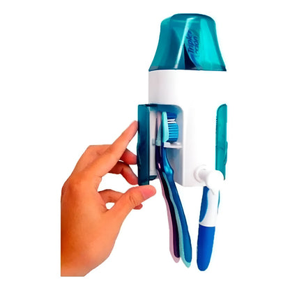 Dispensador de Crema Dental para 4 Cepillos - Disho