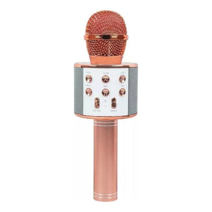 Micrófono Bluetooth WS 858 Karaoke - Diversión Inalámbrica