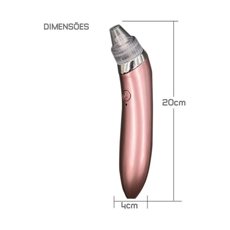 Extractor de puntos negros y limpiador de succión + esponijlla silicona (obsequio)