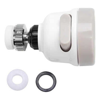 Grifo Ahorrador Gira 360° con 3 Flujos de Agua Purificada