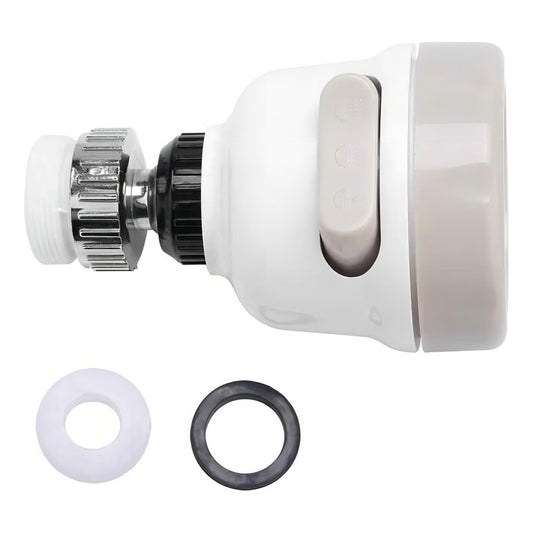 Grifo Ahorrador Gira 360° con 3 Flujos de Agua Purificada
