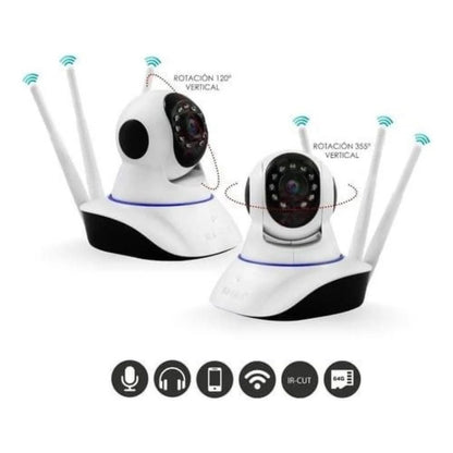 Cámara IP WiFi de Vigilancia Domo Robótico - Seguridad en Casa