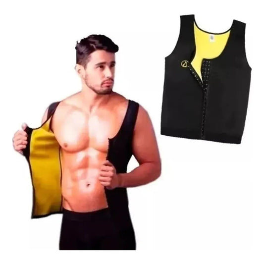 Chaleco Faja Reductora Térmica para Hombre - Talla S