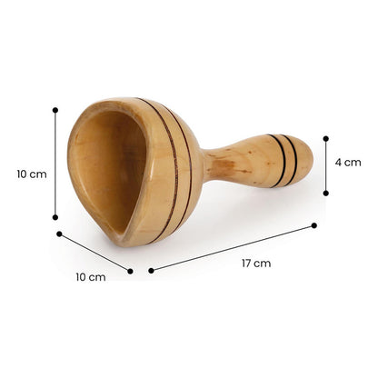Copa Sueca de Madera para Maderoterapia Profesional