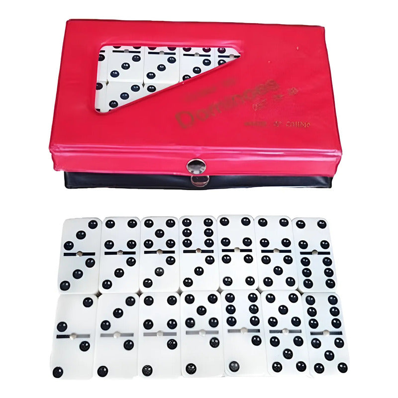 Dominó Juego de Mesa Familiar Set 28 Piezas