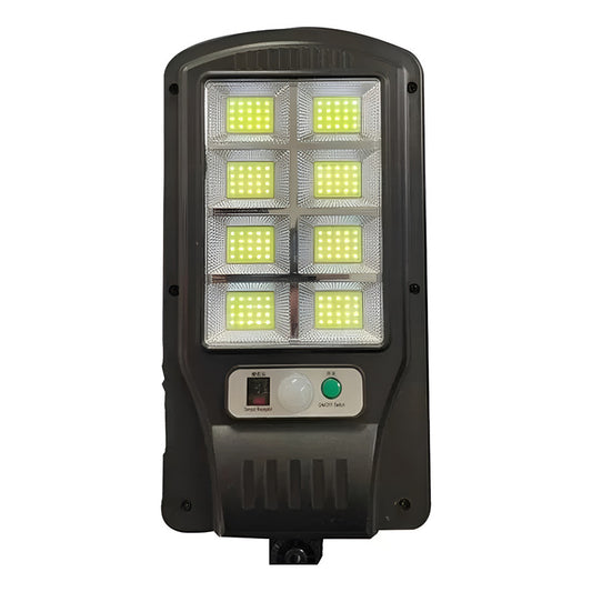 Lámpara Solar LED Exterior 20W con Sensor de Luz y Control
