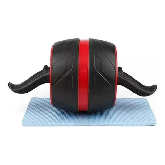 Rueda Rodillo Entrenamiento Abdominal Antideslizante Negro