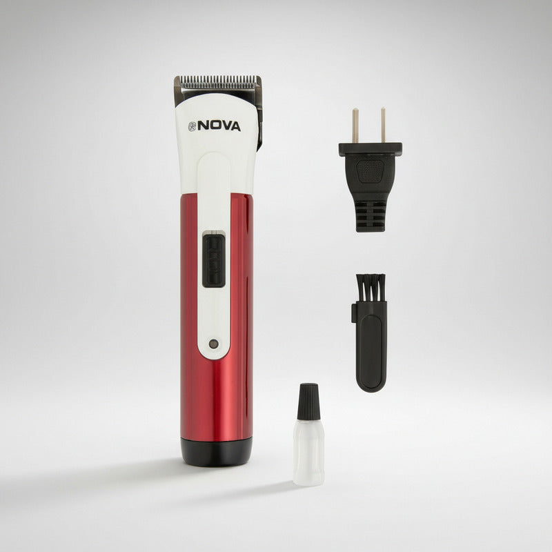 Maquina Afeitadora Rasuradora Barba Nova 1.5V