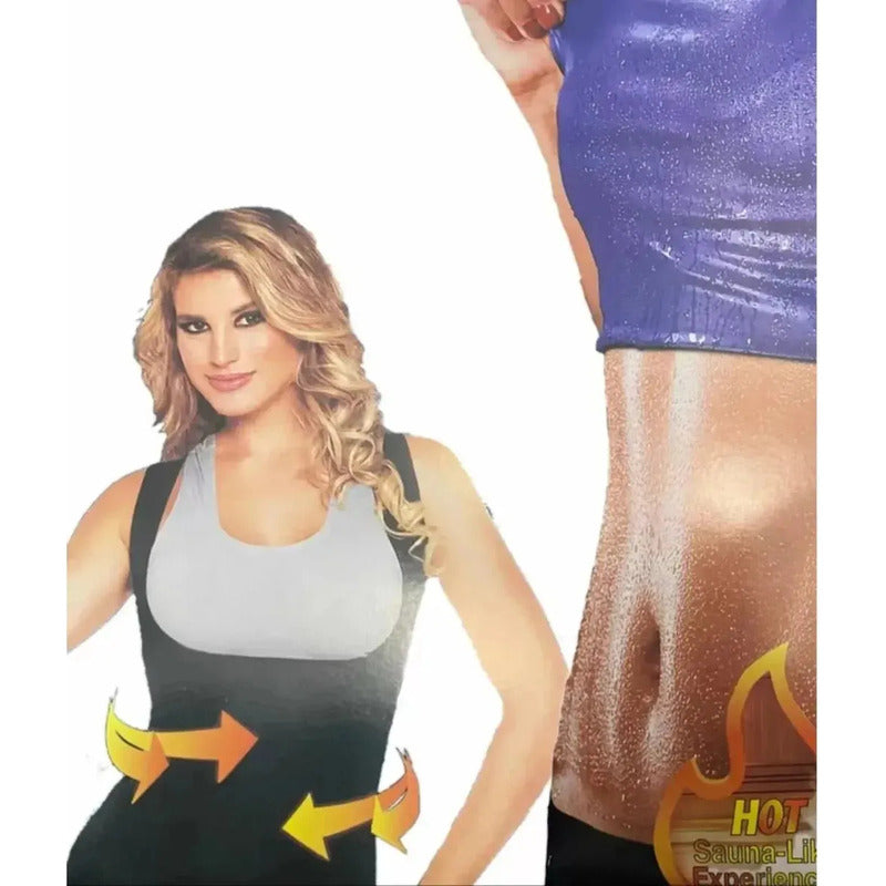 Camisilla-Faja Reductora Térmica Efecto Sauna Talla L