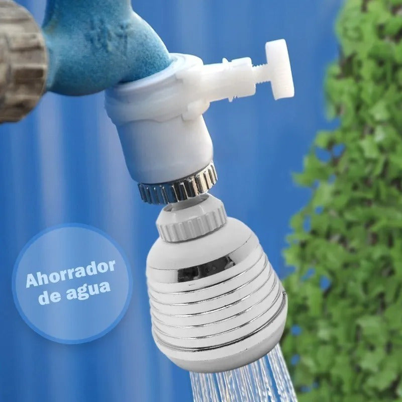 Ahorrador de Agua para Grifo - Cocina y Baño - Blanco