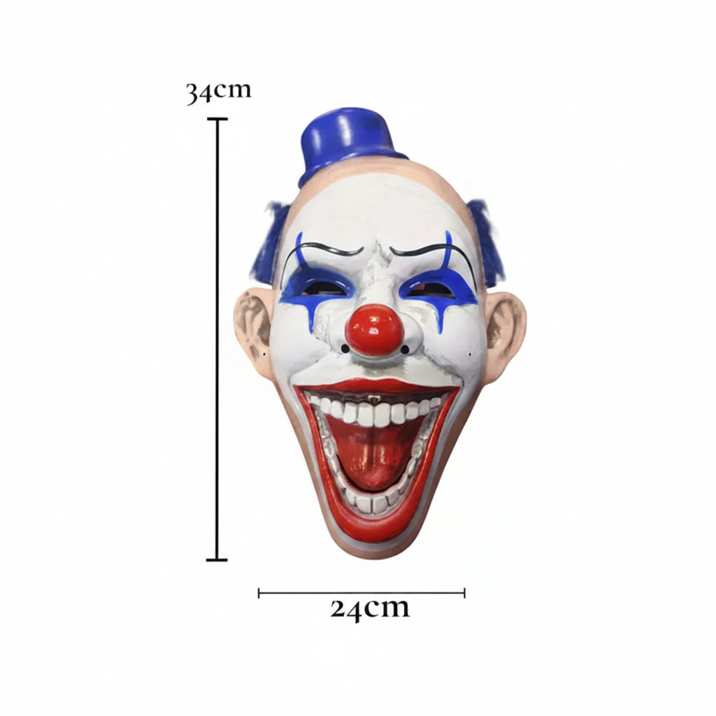 Máscara de Payaso Malvado Terrorífica para Halloween