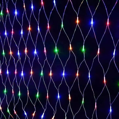 Malla de 100 Luces LED Decorativas para Navidad - 1.3 Metros