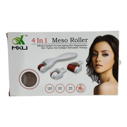 Kit Meso Roller 4 En 1 Con Microagujas Intercambiables