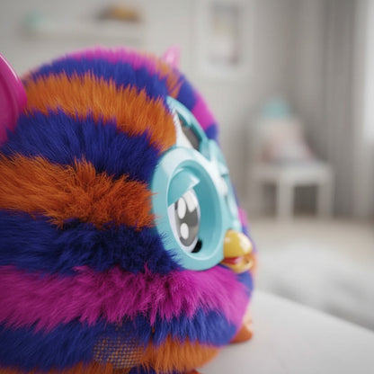 Mascota Virtual Furby Naranja y Azul Juguete Interactivo