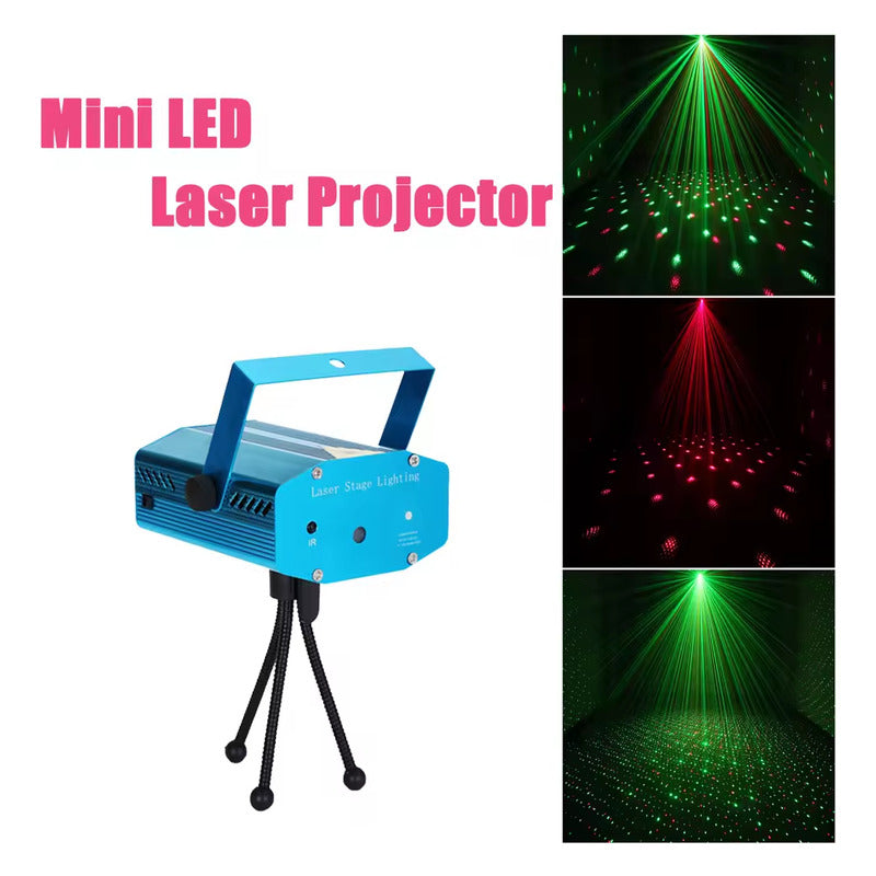 Proyector de Luces Láser para Navidad - Figuras y Colores