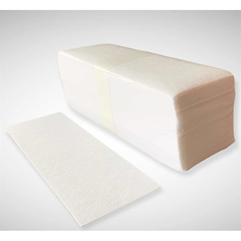 Bandas depilatorias de papel x100 20 x 9 cm