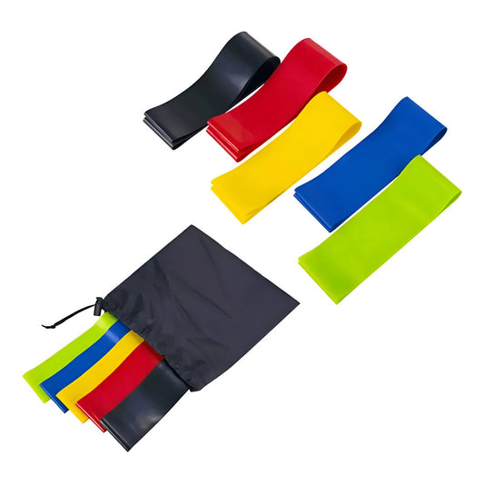 Set de Bandas Elásticas de Resistencia para Ejercicio y Fisioterapia